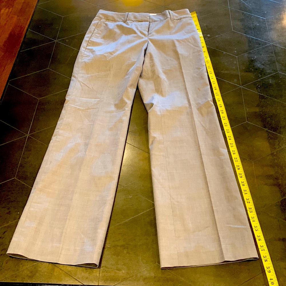 Ann Taylor tan dress slacks Size 0 with 38” L.